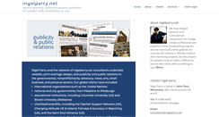 Desktop Screenshot of nigelparry.net
